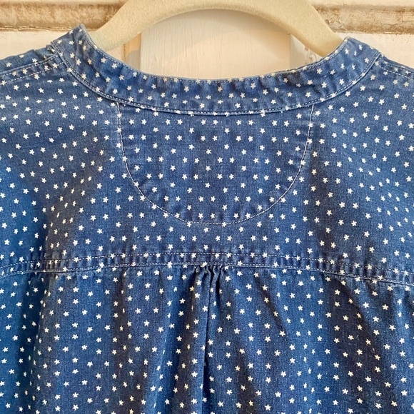 RRL Double RL Supply Co. Indigo Cotton Star women's worksheet - 4 - Picture 5 of 7